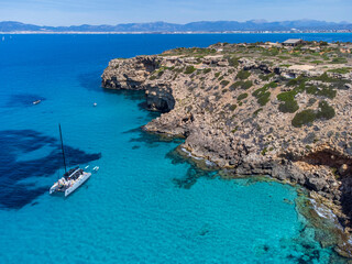 Cap Enderrocat , llucmajor, protected area, Xarxa Natura 2000 Cap Enderrocat-Cap Blanc, Majorca, Spain