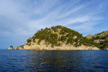 Naklejka premium Formentor, Tramuntana coast, Pollensa, Majorca, Balearic Islands, Spain