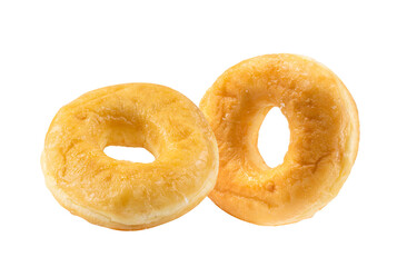 Donut isolated on transparent png background
