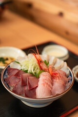 海鮮丼(縦構図)