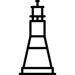 Phare De Dahou Lighthouse France Icon