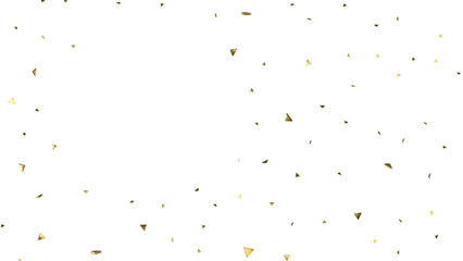 gold confetti