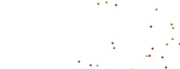 XMAS stars. Confetti celebration, Falling colourful abstract decoration for party, birthday celebrate,