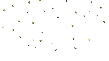 gold confetti