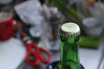 瓶とキャップ