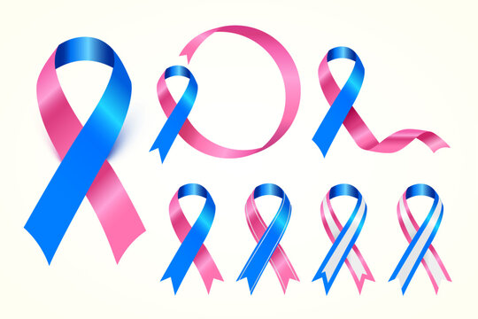 The pink and blue ribbon is a symbol for promoting: Baby loss awareness, including loss during and after pregnancy, stillbirth, miscarriage, termination for medical reasons, neonatal death and SIDS.