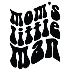 Mother's Day typography shirt design for mother lover mom mommy mama Handmade calligraphy vector illustration Silhouette