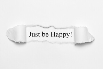 Just be Happy!	