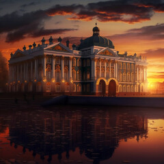 Obraz premium Saint Petersburg Palace
