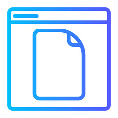 website gradient icon