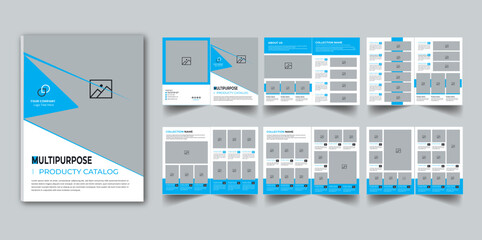 Product Catalogue & modern a4 product catalog design template, Minimalist product brochure template design