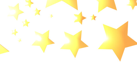 XMAS Stars - A gray whirlwind of golden snowflakes and stars. New