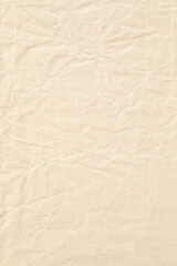 Vertical Old brown crumpled paper texture