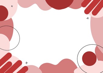 flat background illustration, a4 size, diagonal stripes, modern template, curve design, geometric graphic element, place for text, modern abstract cover set, minimal cover design. colorful geometric