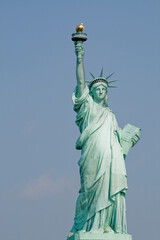 Obraz na płótnie Canvas Shot of the liberty statue. New york city