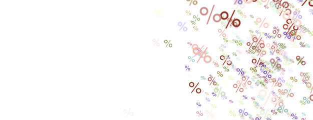 percent sign percentage icon interest rate
