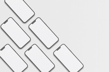 Smartphone Clay Mockup