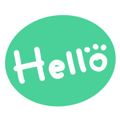 Text graphics for banners and advertisements, hello word clouds, introductory tags, business signs for a shop or presentation.