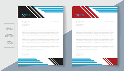 Creative Business letterhead design template