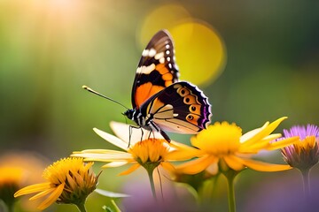 butterfly on a flower