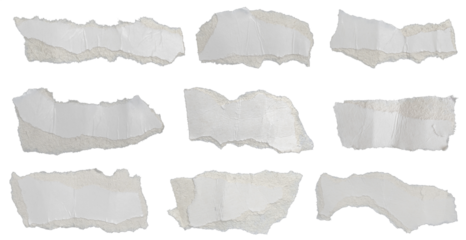 a white piece on a transparent isolated background. PNG