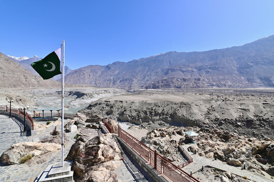 Junction Point of the Three Great Mountain Ranges - the Himalaya, Karakoram and Hindu Kush