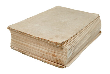 An old yellowed book. retro book