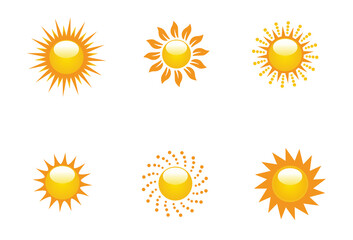 Collection of Vector Suns