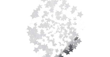 Obraz premium XMAS stars background, sparkle lights confetti falling. magic shining Flying christmas stars on night - png transparent