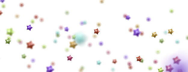 The XMAS stars are a colorful addition to any festive decoration, with a stars background that features sparkle lights confetti falling.