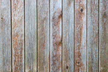background from shabby wooden planks of old fence outdoors