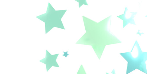 Silver stars of confetti. - png transparent
