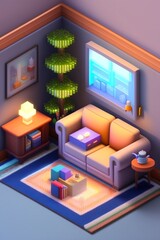 interior of a bedroom