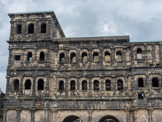 Obraz premium Die Stadt Trier an der Mosel