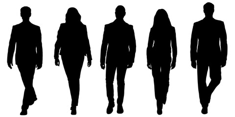 People silhouettes 93