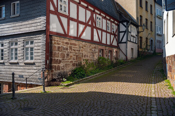 Fototapeta na wymiar Oberstadt Altstadt, Ansichten, ohne Menschen