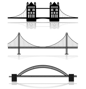 bridge vector illustration