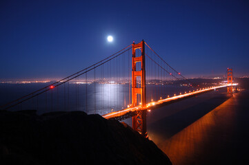 Fototapeta na wymiar Golden Gate bridge San Francisco