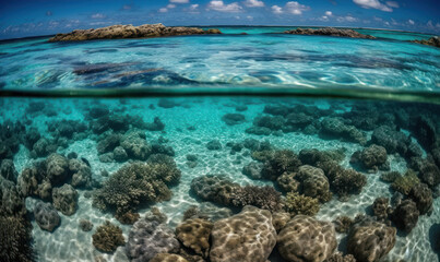 Fototapeta na wymiar Underwater Tropical Paradise