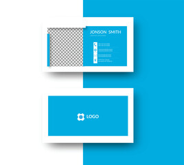 creative modern name card and business card, Clean Business Card Design Template, Visiting Card