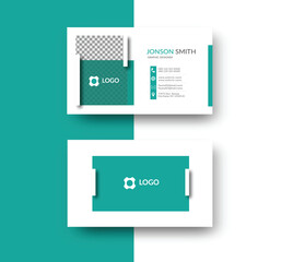 Creative business card And Clean Business Card Design Template, Visiting Card, card