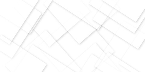 Abstract seamless modern white and gray color technology concept geometric line vector background. Abstract white background with diamond and triangle shapes layered in modern abstract pattern design,