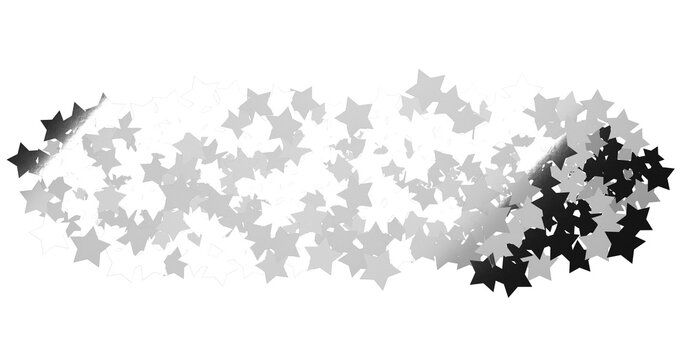 XMAS stars background, sparkle lights confetti falling. magic shining Flying christmas stars on night - png transparent