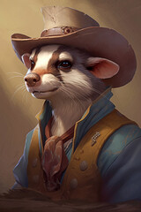 Ferret Cowboy