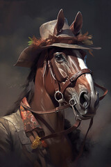 Horse Cowboy