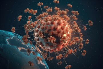 Virus spread rapidly through the population, causing widespread illness and overwhelming the healthcare system. Generative AI