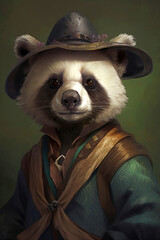 Panda Cowboy