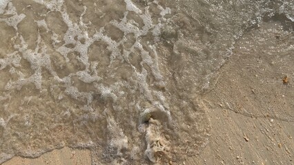 footprint on the sand
