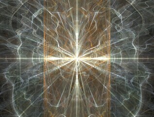 Imaginatory fractal abstract background Image