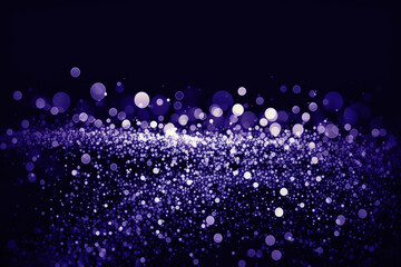 Glitters and bokeh abstract background